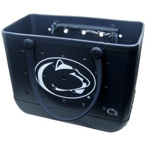 navy original Bogg bag with Penn State Athletic Logos